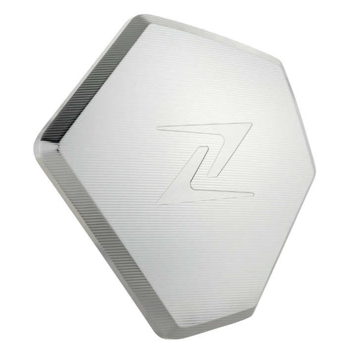 Afdekking voor vario-deksel ZELIONI voor Vespa GTS/GTS Super/GTV HPE 300cc, zilver