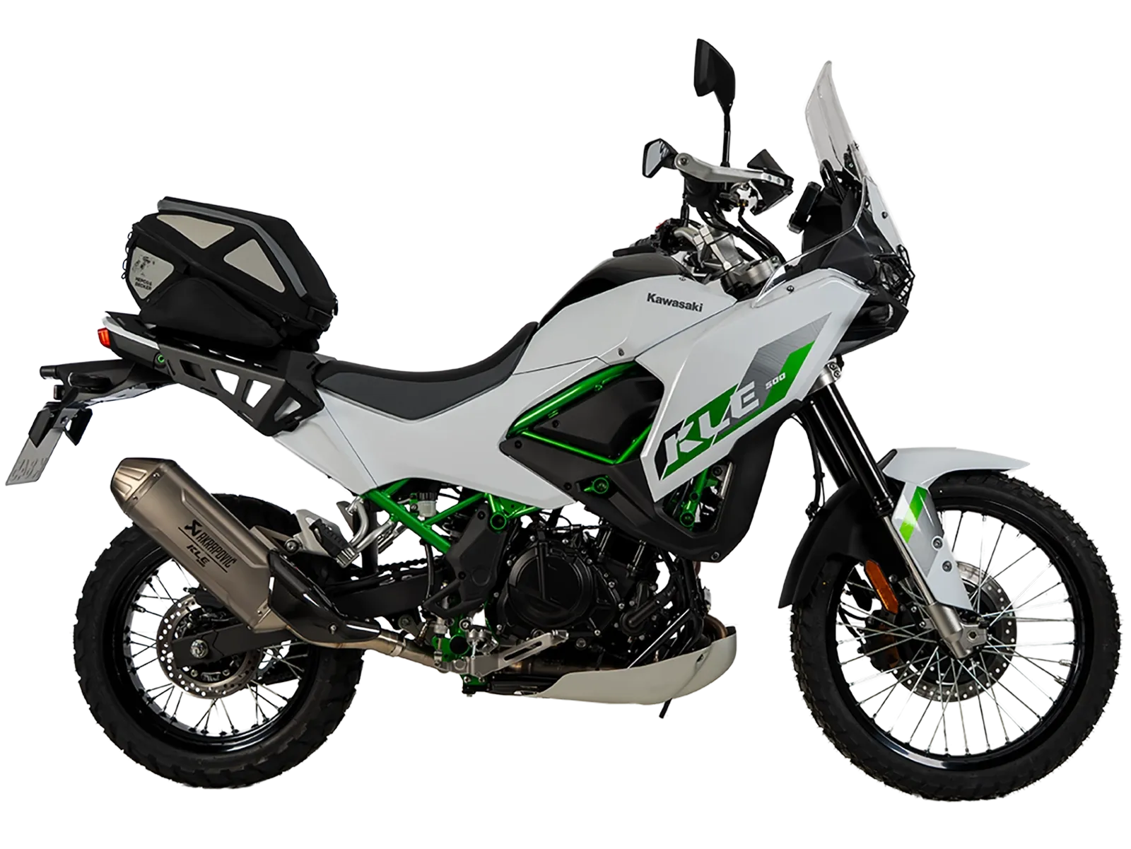 Afstandhouder Luggage Guard zwart voor Kawasaki KLE 500 / SE (26-) Hepco & Becker