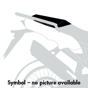 Sportrek zwart voor BMW R 1300 R (25-) Hepco & Becker