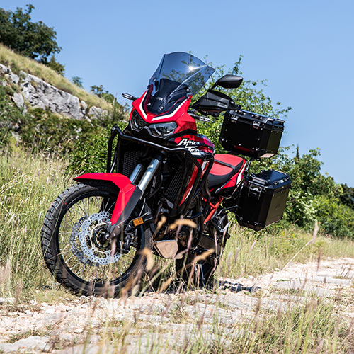 Givi aluminium zijkofferset Trekker Outback 37L zwart Monokey