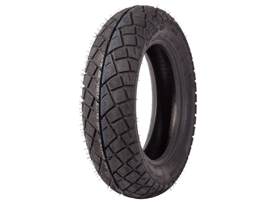 Heidenau band K62 SnowTex 120/70-10, 54M, TL, M+S, versterkt, achter