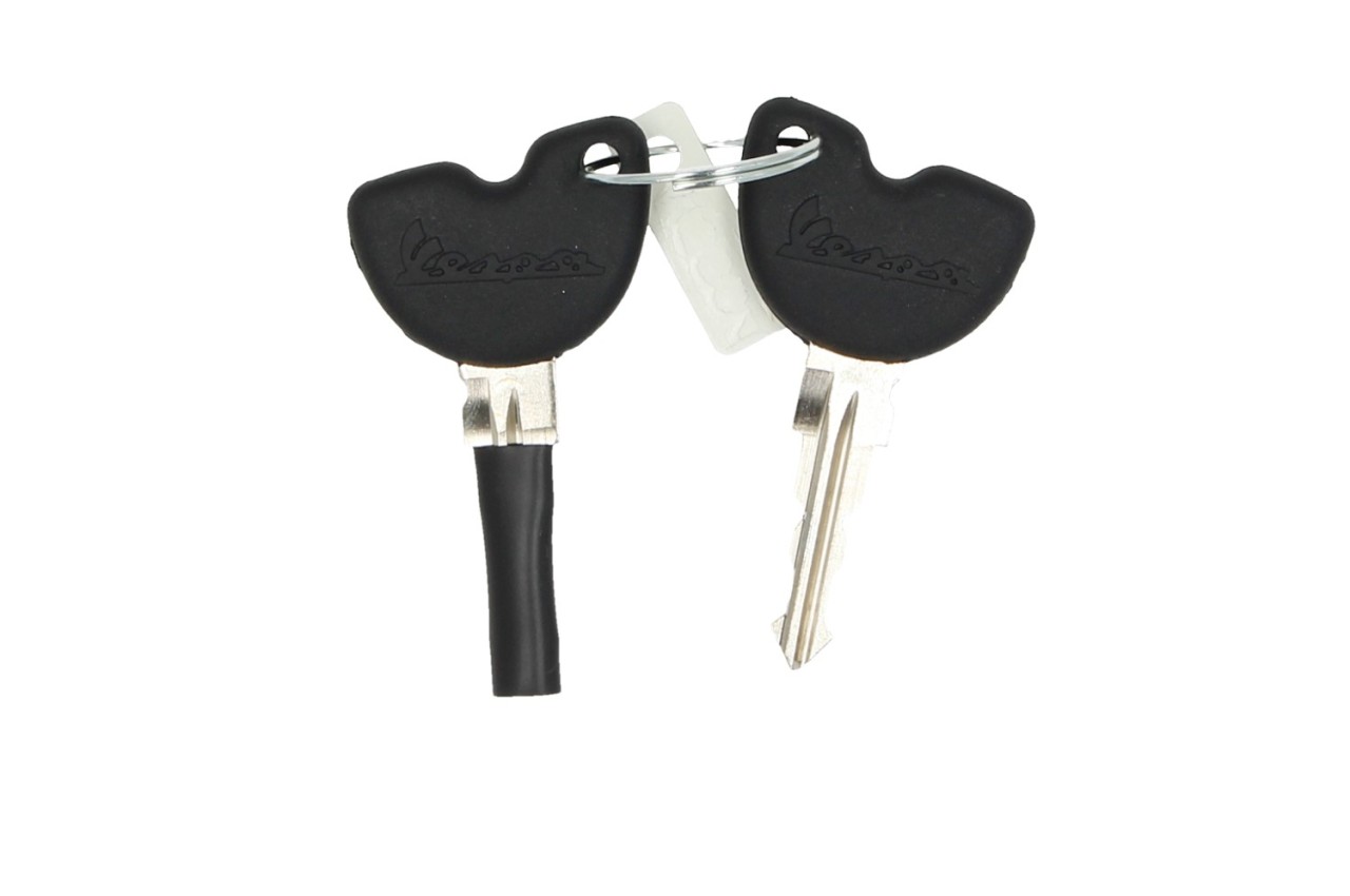 Originele topkoffer voor Vespa GTS Super - zwart glanzend 094 2022-