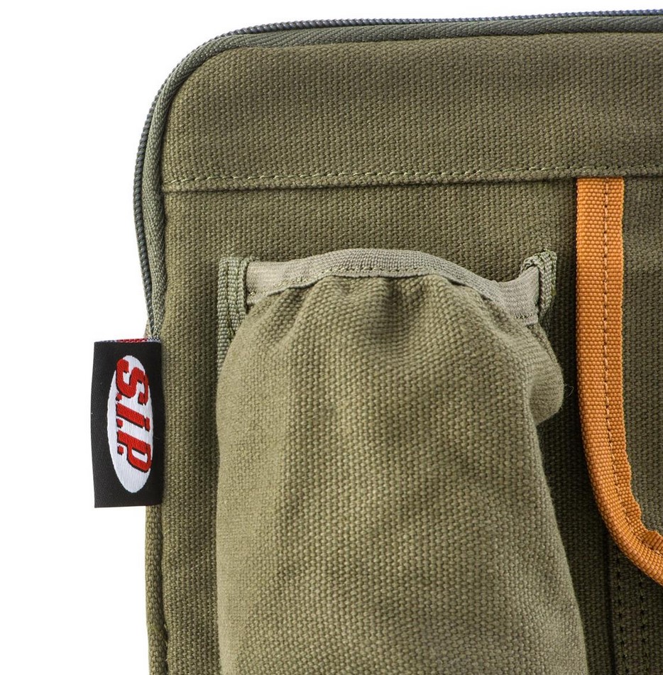 Classic"-tas voor bagageruimte/handschoenkastje Vespa - olijf, canvas