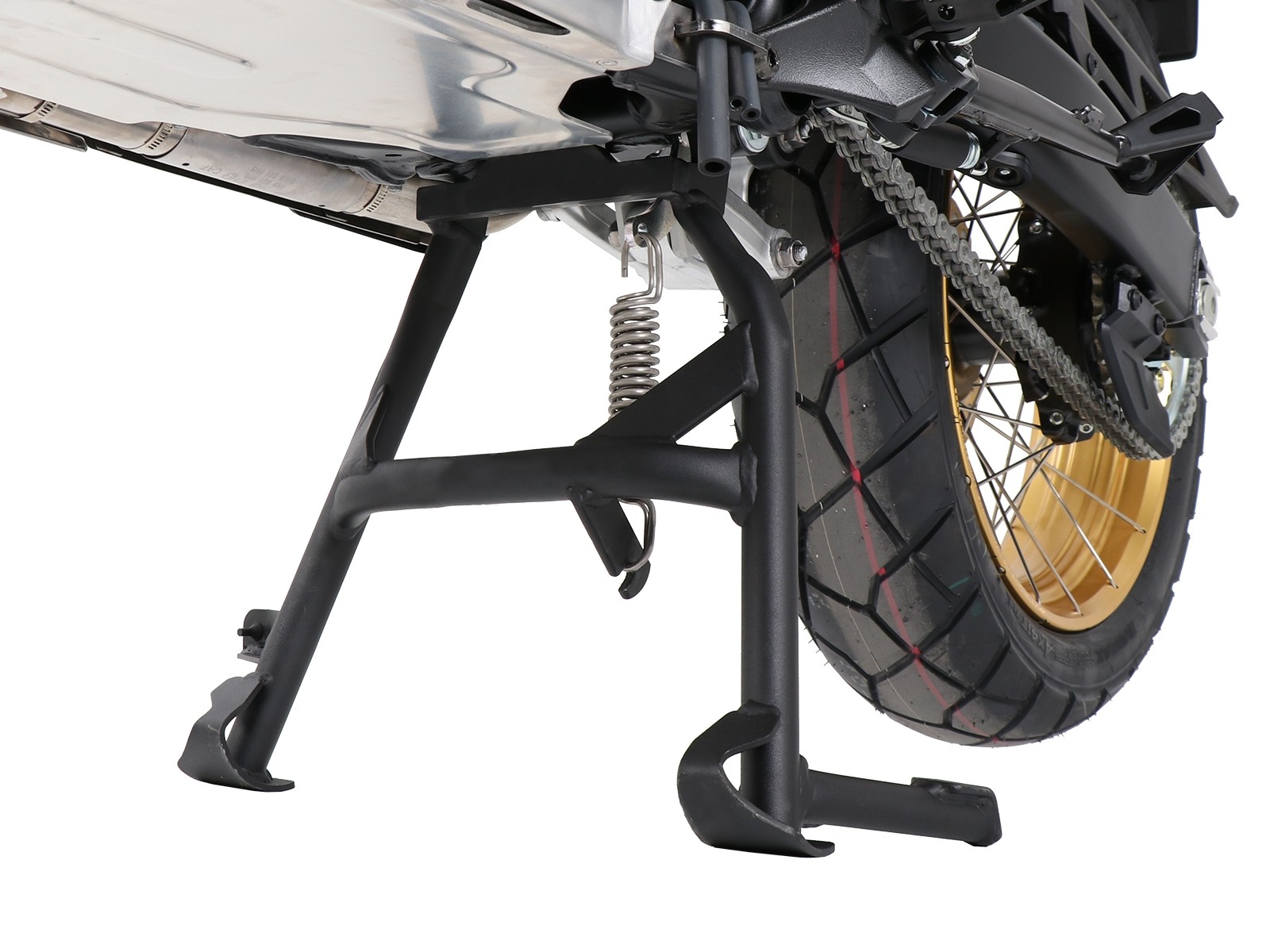 Middenstandaard zwart voor Honda CRF 1100 Africa Twin Adventure Sports (20-23) Hepco & Becker