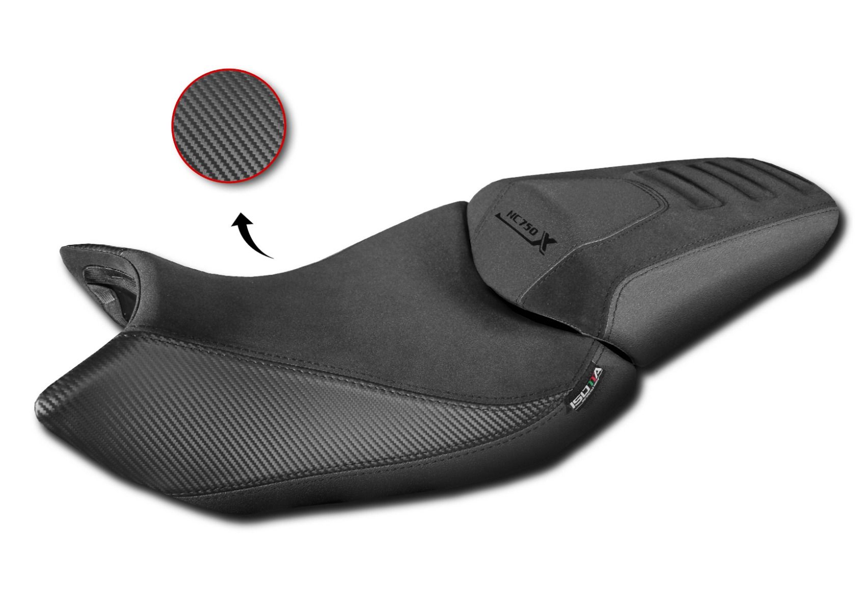 Comfort stoelhoes voor Honda NC 750 X (21-24) zwart