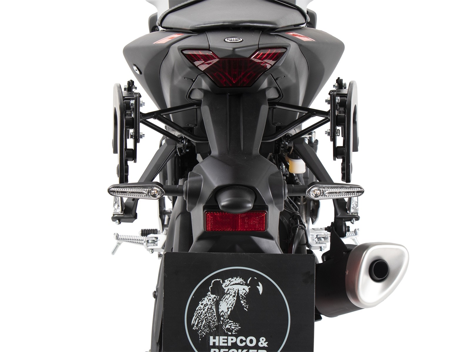C-Bow zijdrager zwart voor Yamaha MT-03 (Bj.20-) Hepco & Becker