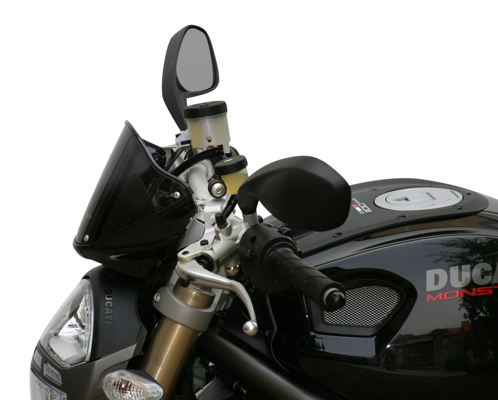 Origineel MRA "O" windscherm voor DUCATI MONSTER 696 / 796 / 1100 alle bouwjaren