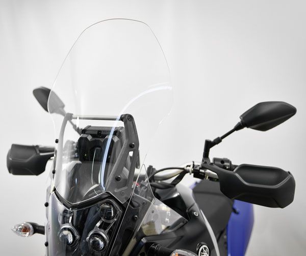 Extra hoog windscherm blank voor Yamaha Ténéré 700 (19-24)