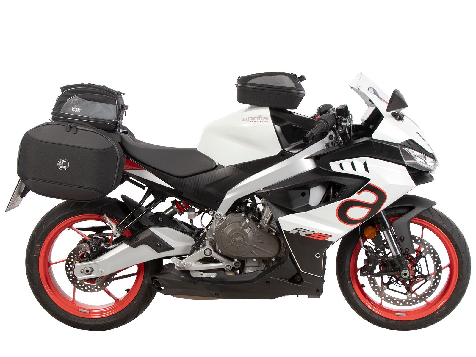 C-Bow zijdrager zwart voor Aprilia RS 457 (24-) Hepco & Becker