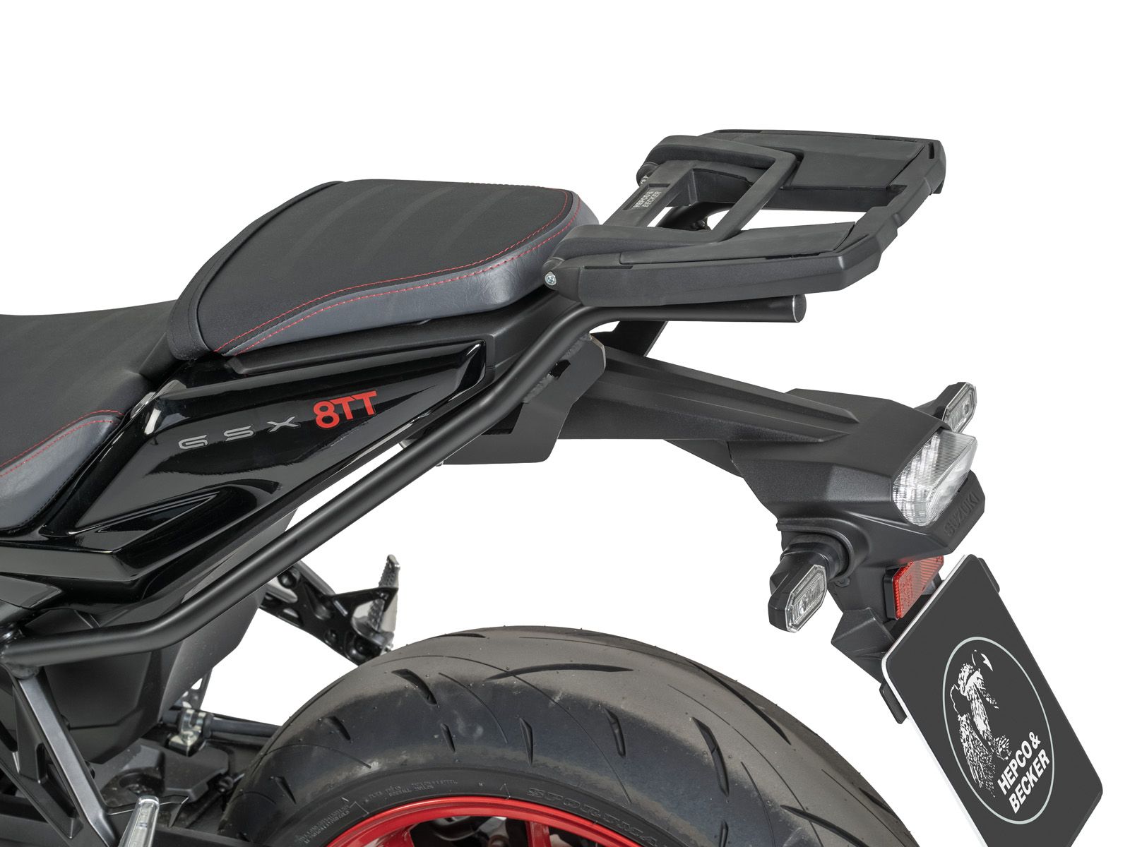 Easyrack topkoffer zwart voor Suzuki GSX-8TT (25-) Hepco & Becker