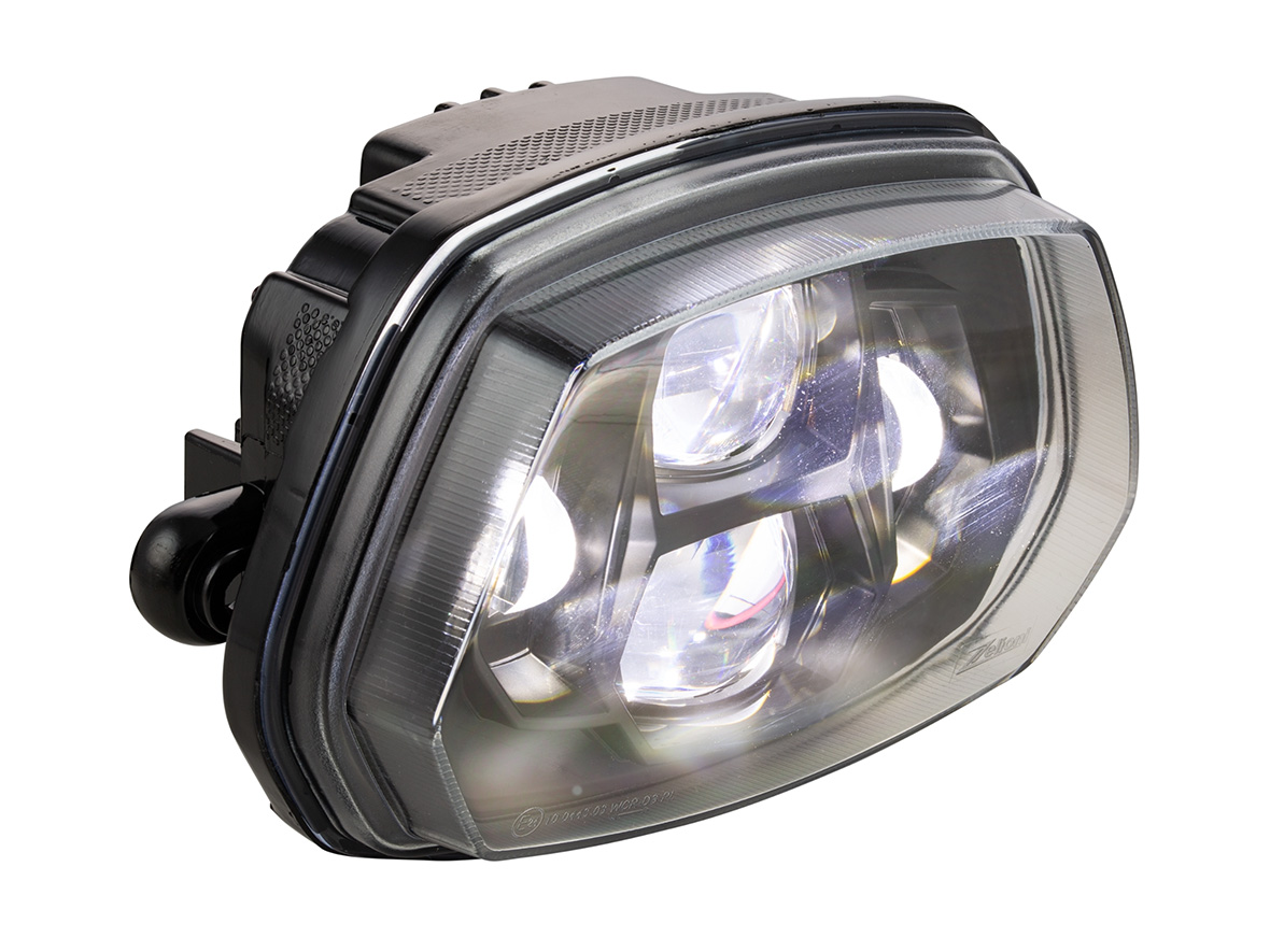 Koplamp LED Zelioni voor Vespa Sprint 50-150ccm 2T/4T ('13-'18) (met E-nummer)