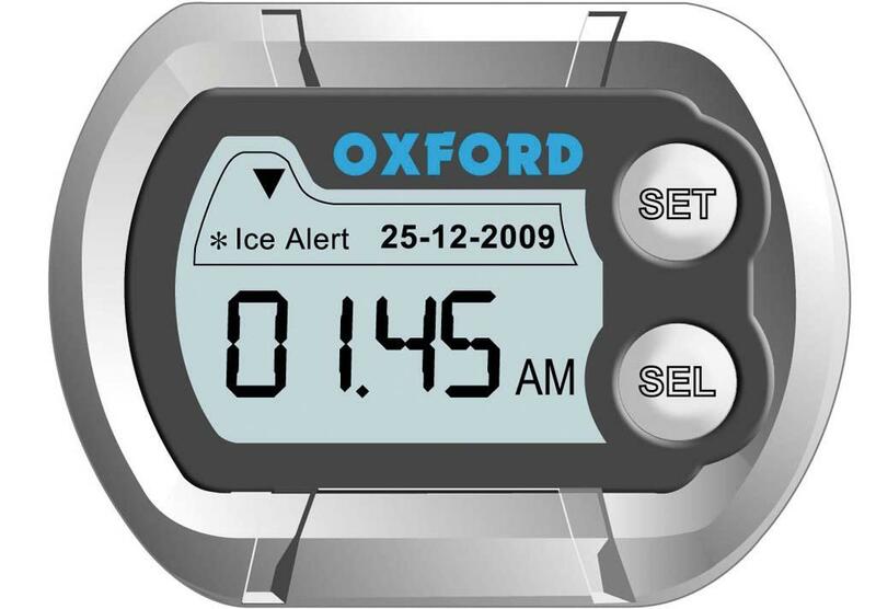 Digitale miniklok voor motoren Oxford