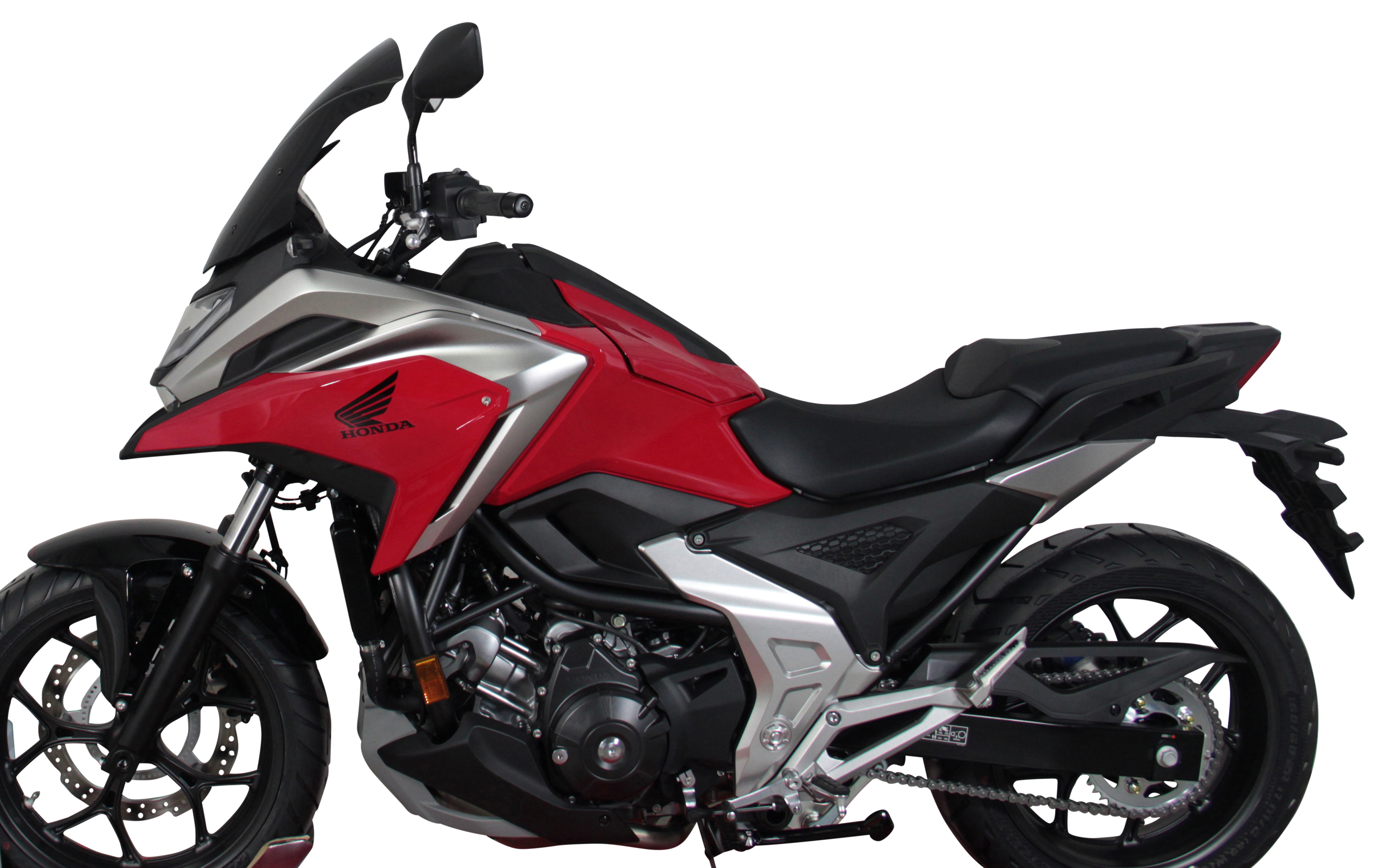 Touring windscherm MRA "TM" zwart voor Honda NC 750 X (21-24)