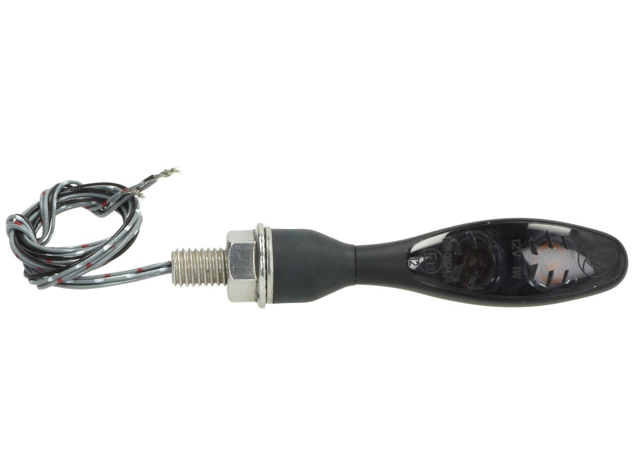 Kellermann knipperlicht, achterlicht en remlicht, Micro 1000 DF Dark, staal, LED, HL/HR, 12 V, mat zwart