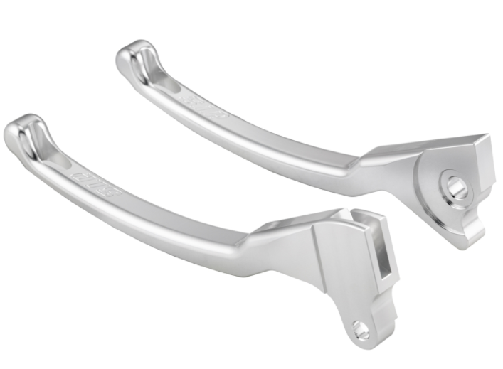 Sport hendelset rem links/rechts voor Vespa LX/LXV/S/Primavera/Sprint 50-150ccm, zilver