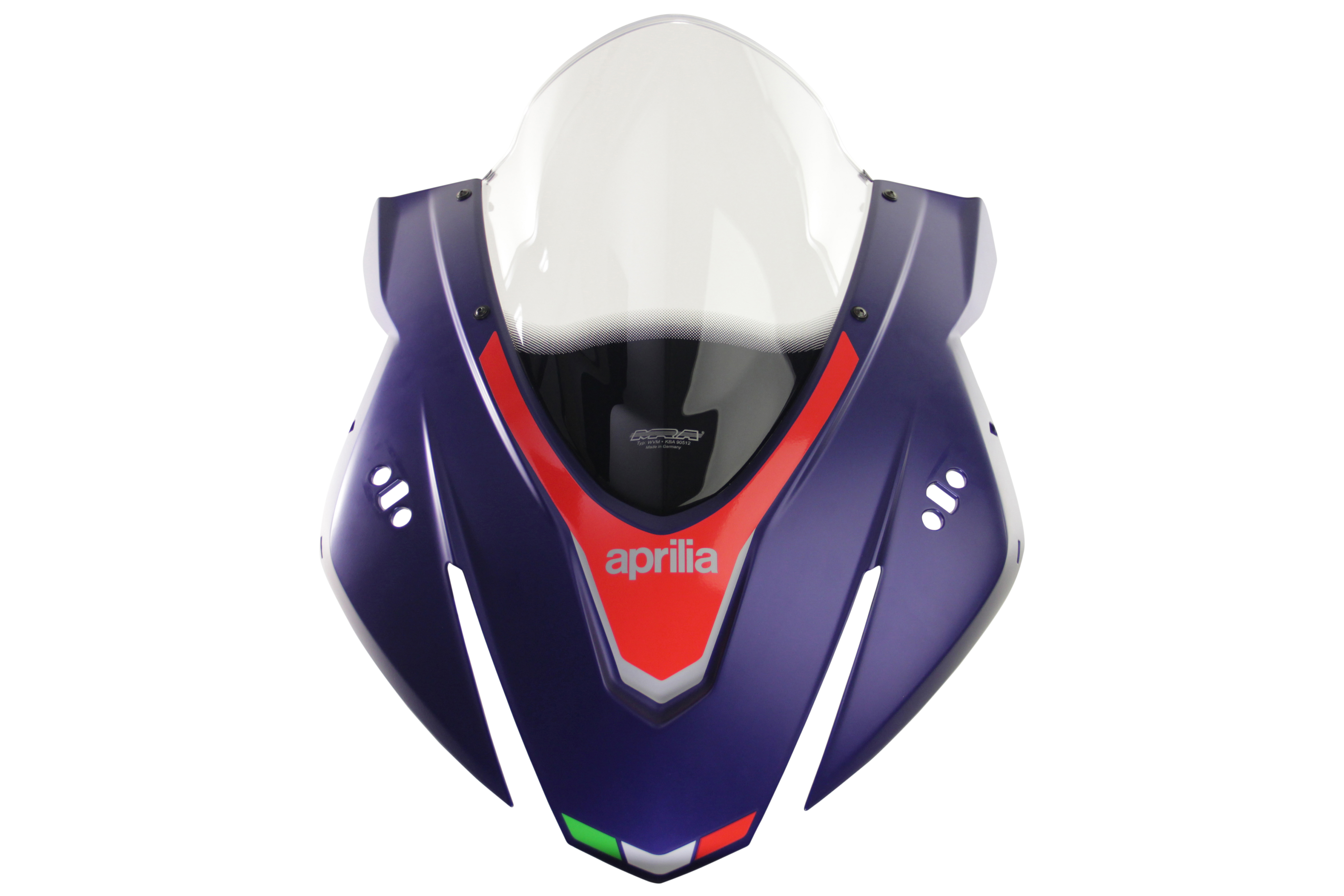 MRA Racing scherm "R" - kleurloos - Aprilia RSV 4 1100 Factory 2021-