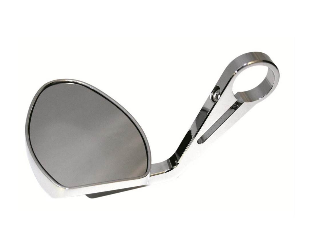 Stuurspiegel FERRARA 2 voor Vespa, links of rechts, chroom