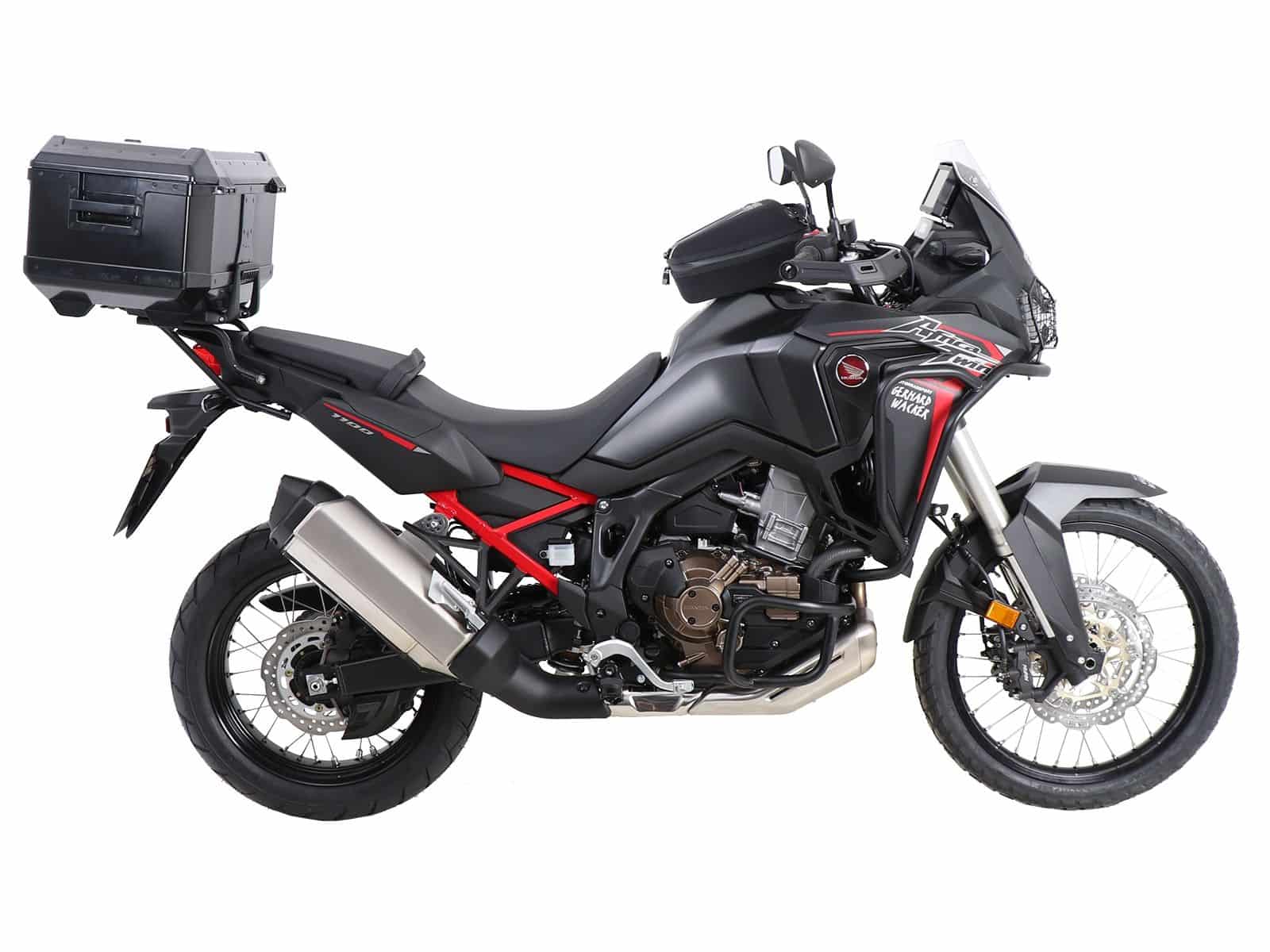 Aluminium topkoffer zwart voor Honda CRF 1100 Africa Twin (20-21) Hepco & Becker
