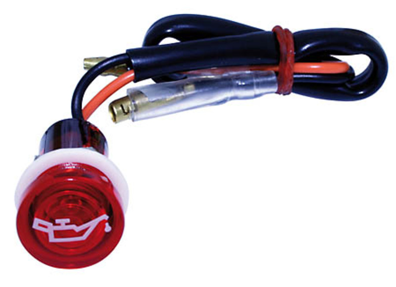 HIGHSIDER slim controlelampje Voor olie, Voor ATV