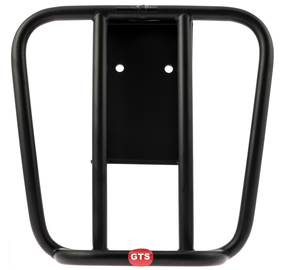 Bagagerek achteraan jaren '70 voor Vespa GTS/GTV/GT 125-300cc 4T LC, mat zwart