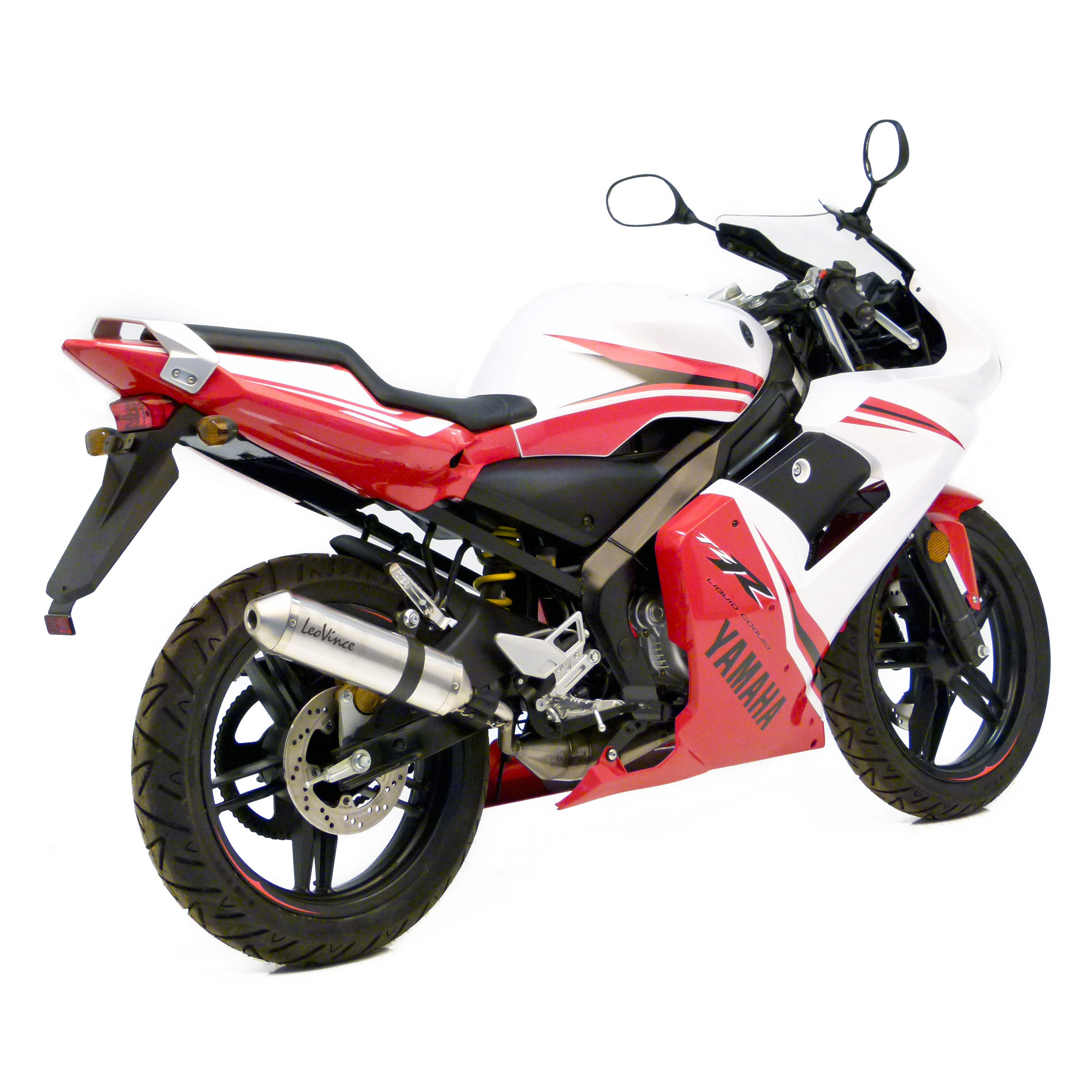 LeoVince, uitlaatsysteem Hand Made X-Fight, staal voor Yamaha TZR 50 (Bj.03-13)