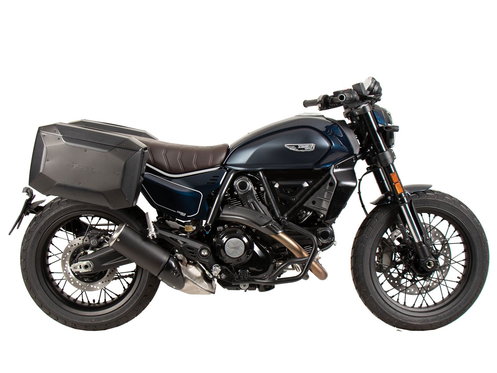 C-Bow zijdrager zwart voor Ducati Scrambler 800 Nightshift /Full Throttle (23-) Hepco & Becker