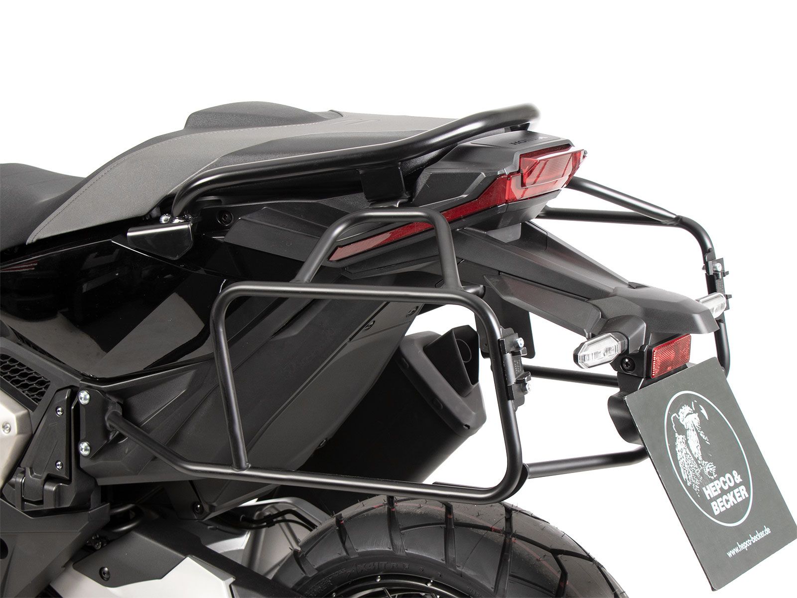 Zijkofferdrager vast zwart voor Honda X-ADV (25- ) Hepco & Becker