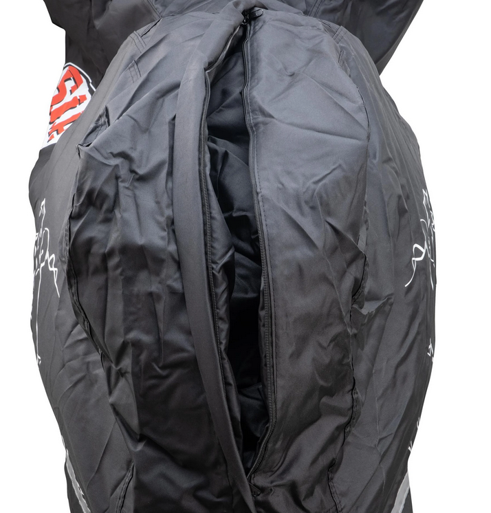 Vouwgarage Outdoor PREMIUM 2.0 voor Vespa ET2/ET4/LX/LXV/S/Primavera/Sprint, maat L, zwart