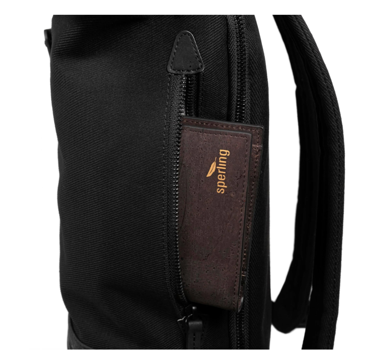 Classic" tas voor bagageruimte/handschoenenkastje Vespa, nylon, tabakbruin