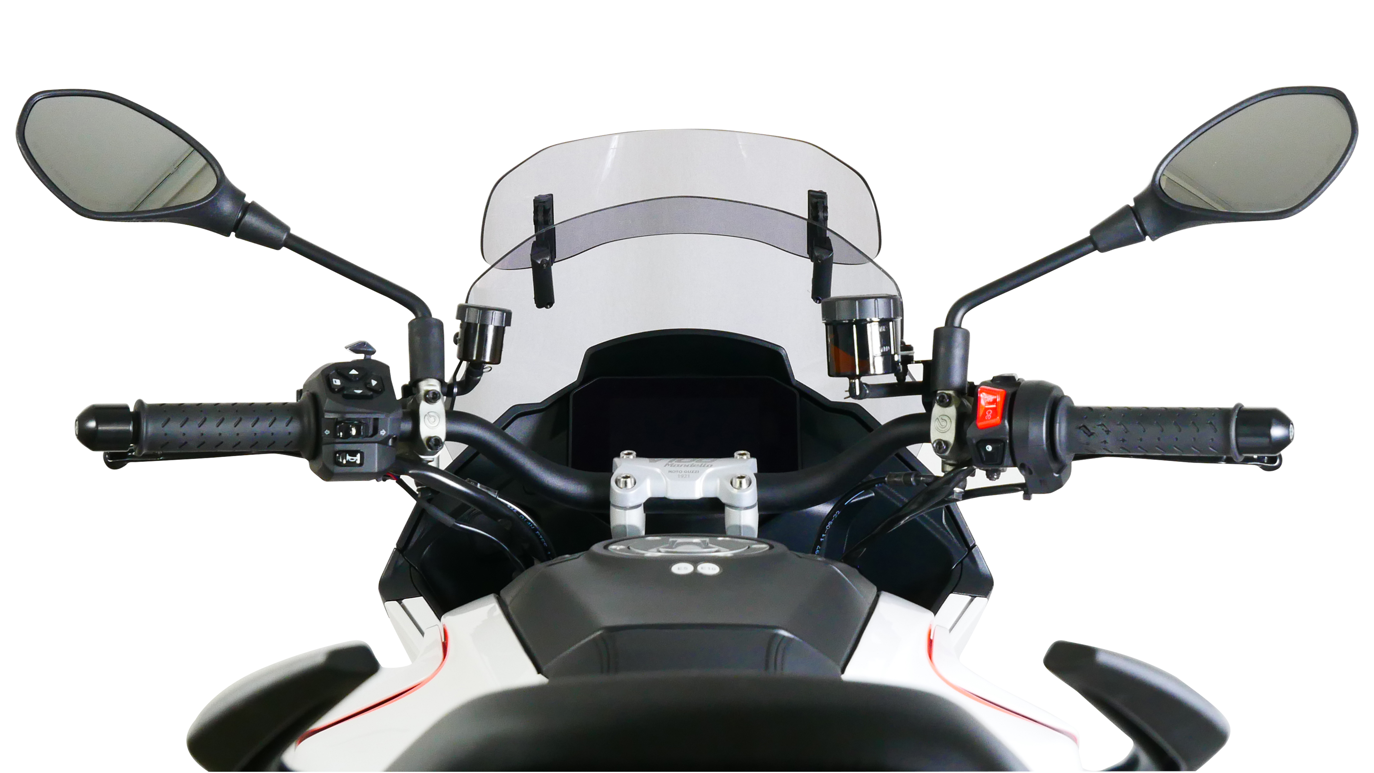 Windscherm Touring Vario MRA  "VTM" voor Moto Guzzi V100 Mandello