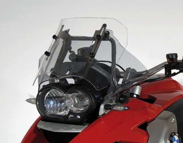 In hoogte verstelbaar windscherm voor BMW R 1200 GS Adventure