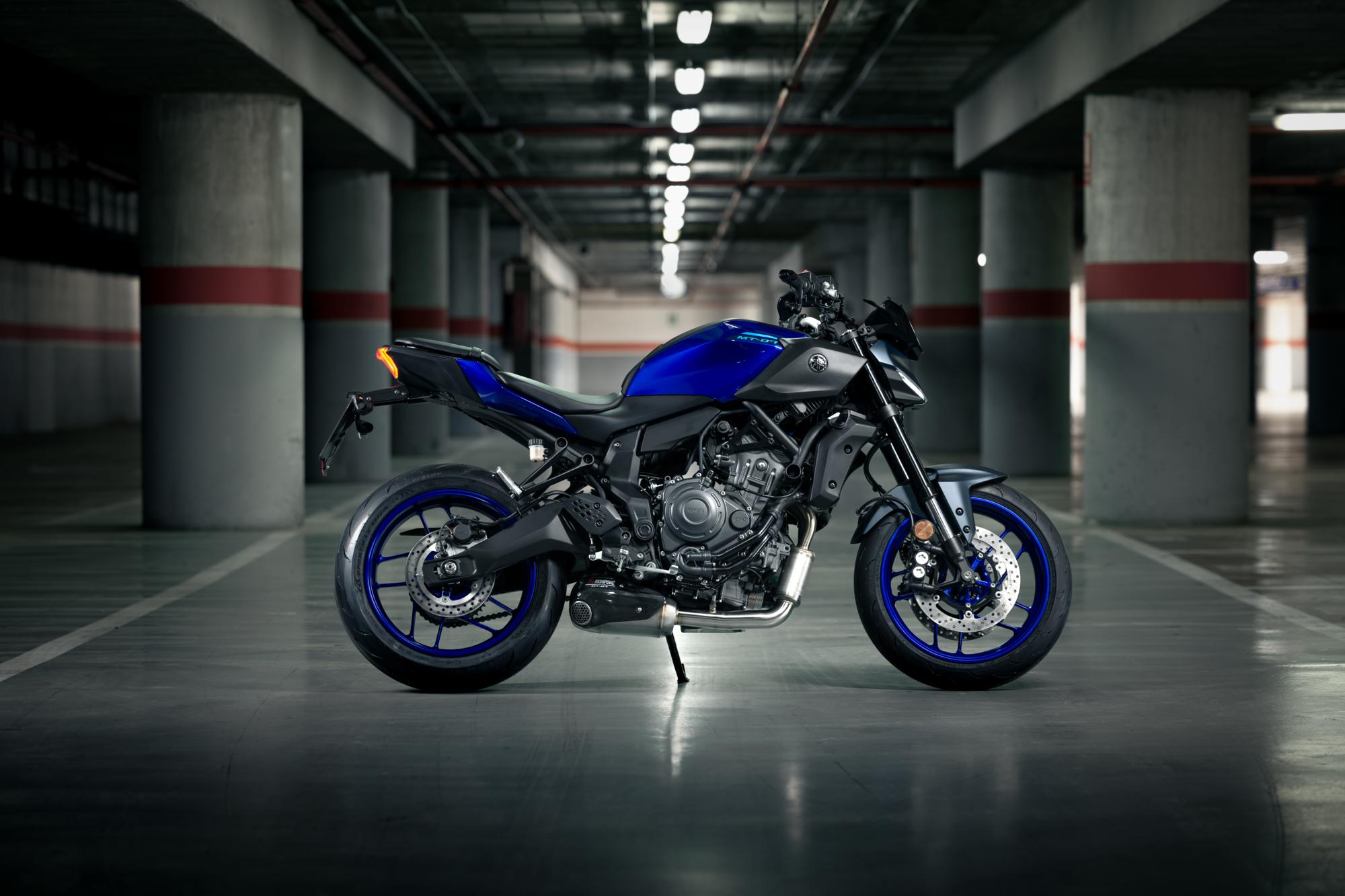 Klein windscherm voor MT-09 (24-25) / MT-07 (2025) Origineel Yamaha