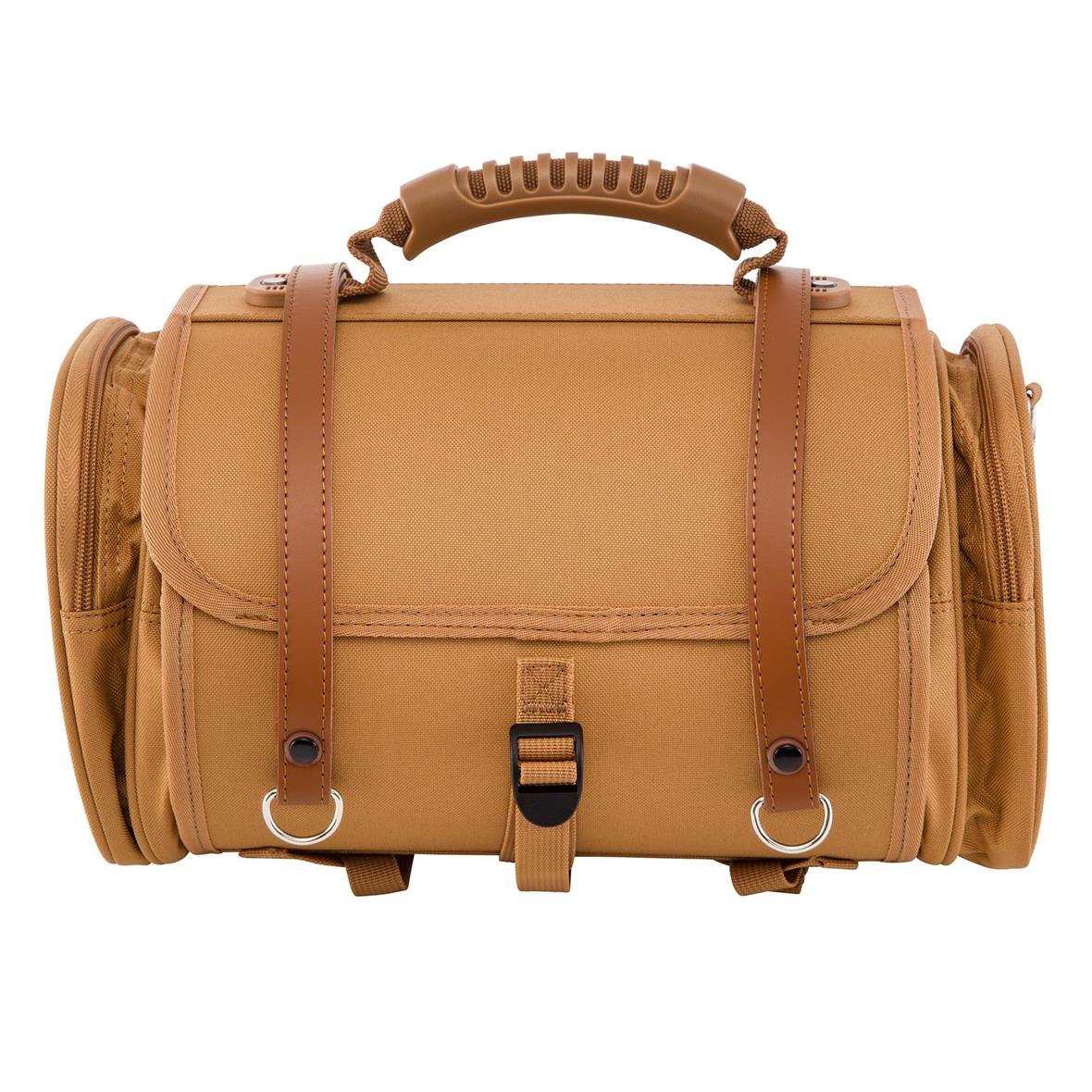 Tas "Classic" klein voor Vespa - bruin, nylon
