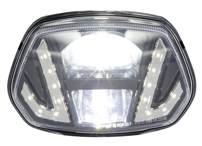 Koplamp LED "Black Edition" voor Vespa Sprint 50-150ccm 2T/4T ('13-'18)