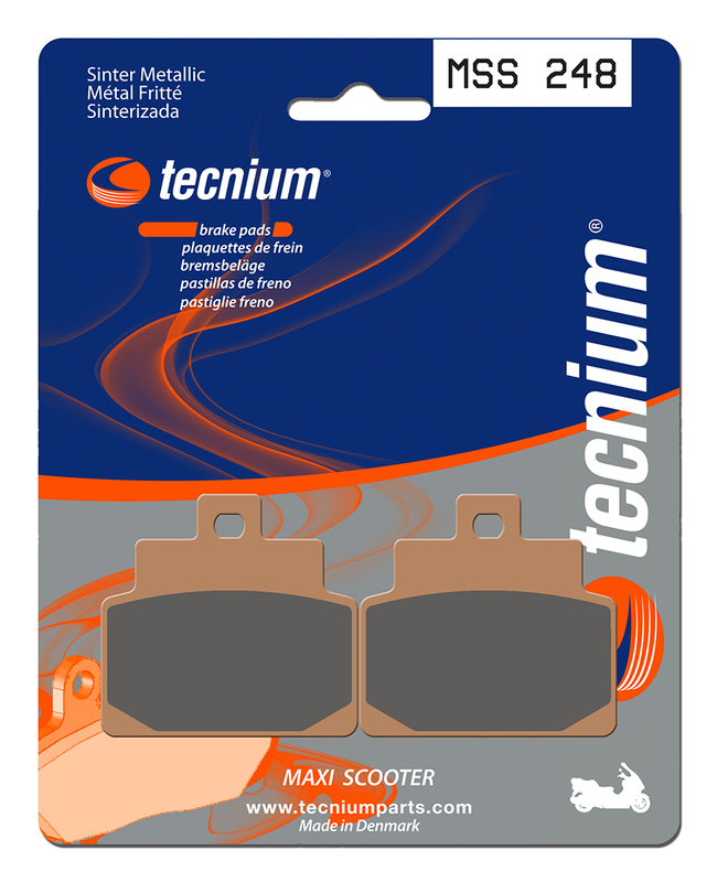 Tecnium Maxi Scooter gesinterde metalen remblokken - MSS248