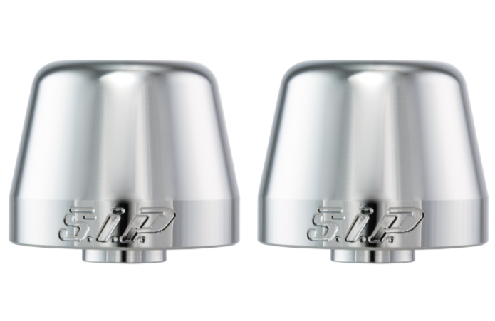 Stuurbalans gewichten links/rechts voor Vespa Primavera/Sprint/ET/LX/LXV/S, chroom