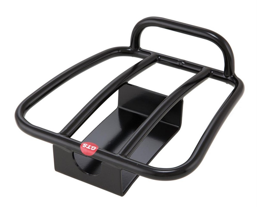 Bagagerek achteraan jaren '70 voor Vespa GTS/GTV/GT 125-300cc 4T LC, zwart