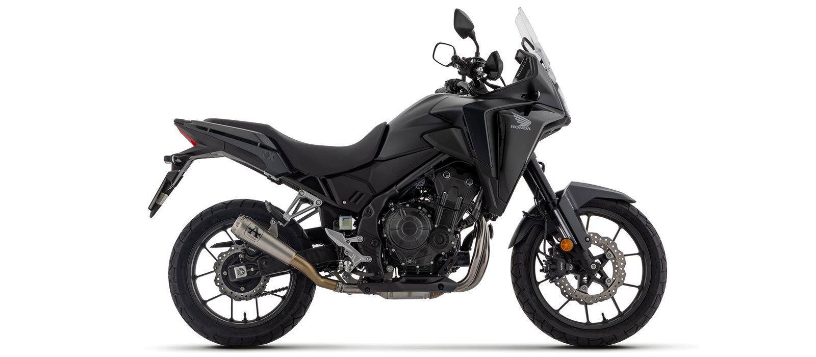 ARROW Uitlaat PRO RACE NiChroom voor Honda NX 500 / CB 500 Hornet (24-)