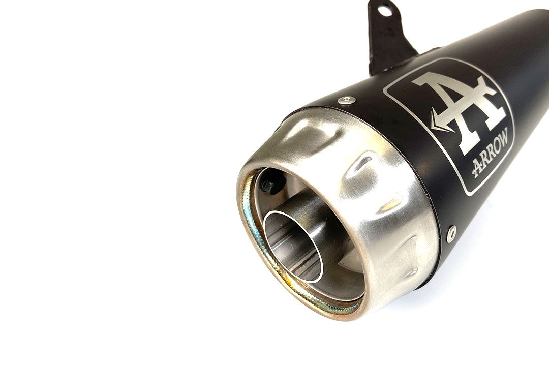 ARROW uitlaat DARK PRO-RACE voor Suzuki GSX-S750 (17-)