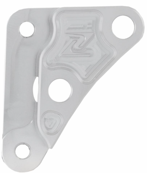 Adapter voor BREMBO remklauw, vooraan voor Vespa GTS/GTS Super 125-300cc ('14-), zilver