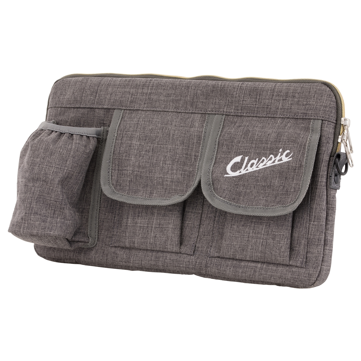 Classic"-tas voor bagageruimte/handschoenkastje Vespa - grijs, nylon