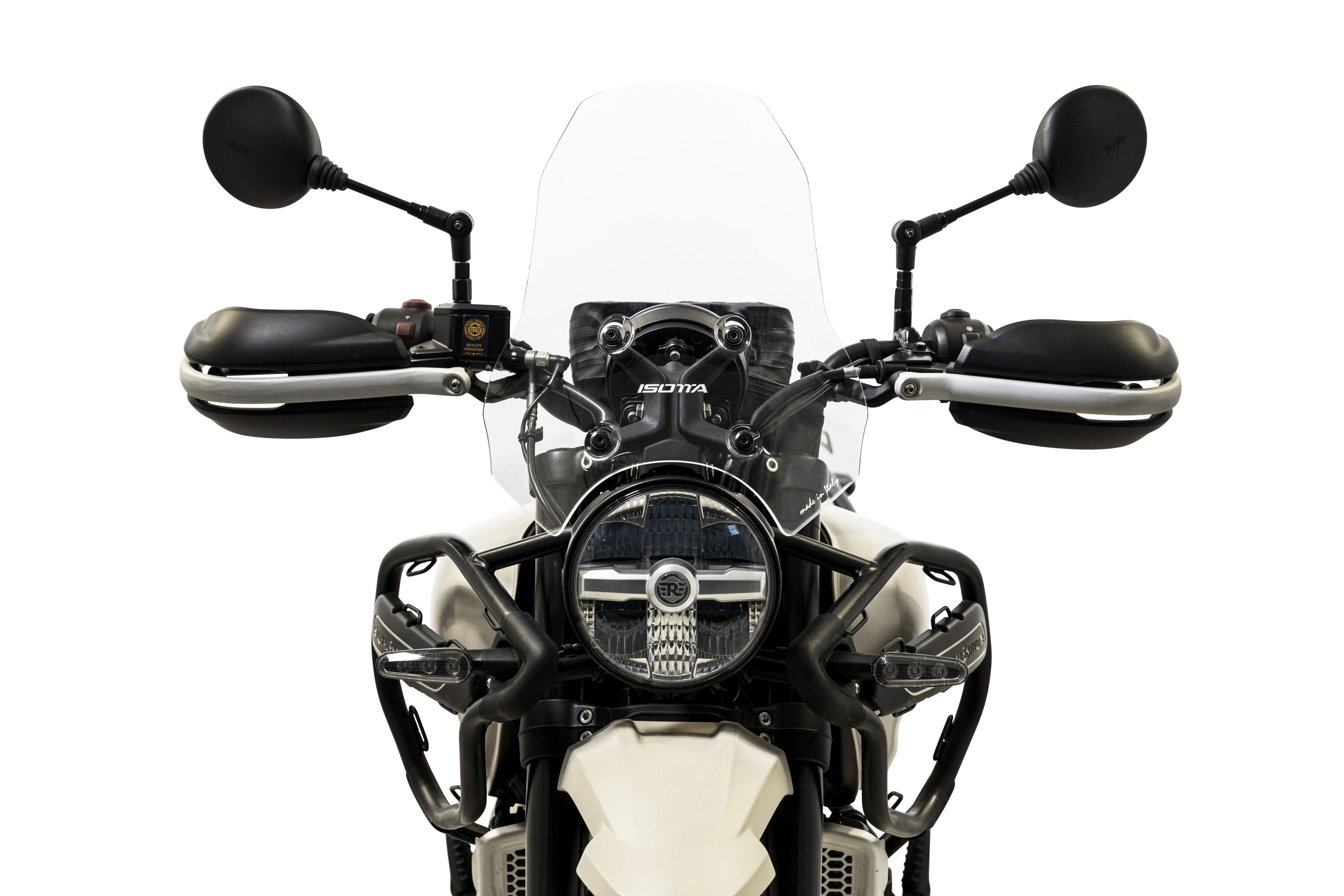 Voorruit Rally - hoogte 380 mm voor Royal Enfield Himalayan 450