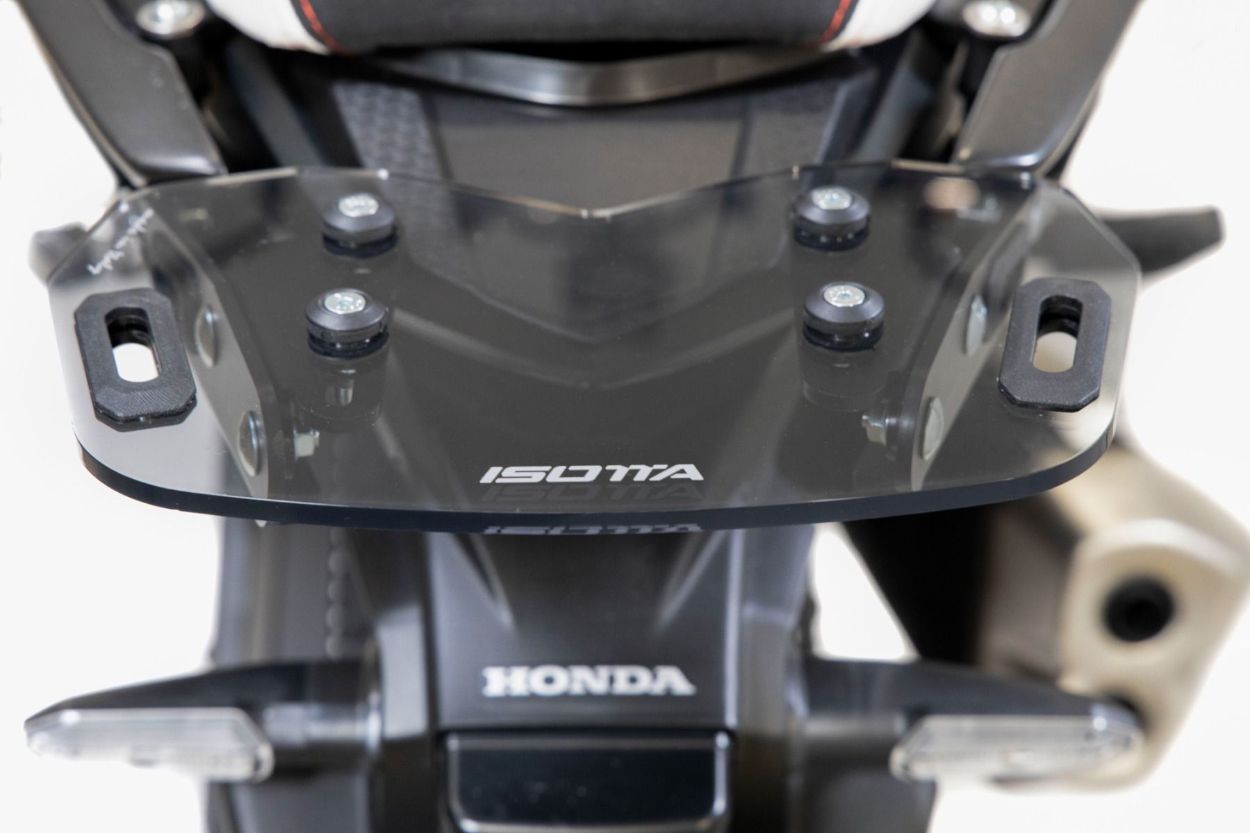 Bagagedrager voor Honda CB 500 X (19-23), PMMA, licht getint