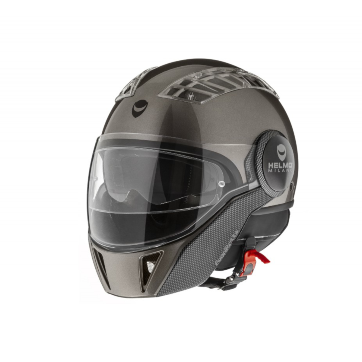 Helmo Milano Volstraalhelm, FuoriRotta, grijs glanzend