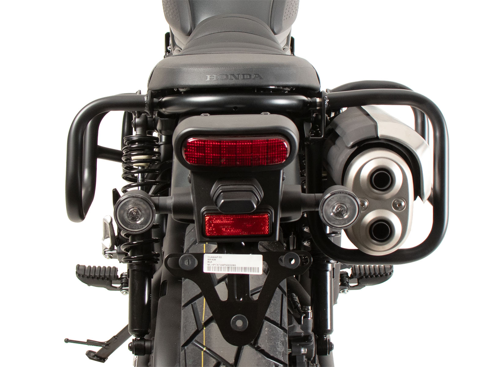 Beschermbeugel achteraan zwart voor Honda CL 500 (23-) Hepco & Becker