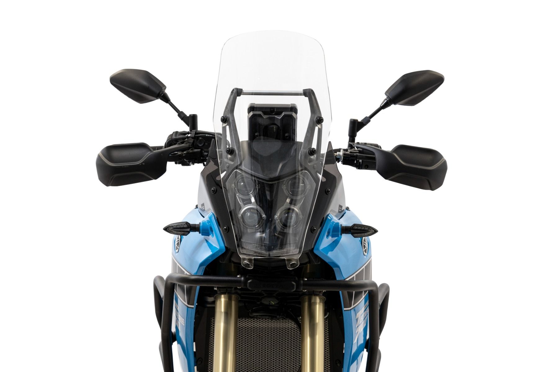 RSG anti-schok windscherm Rally Storm Guard helder voor Yamaha Ténéré 700 (19-24)