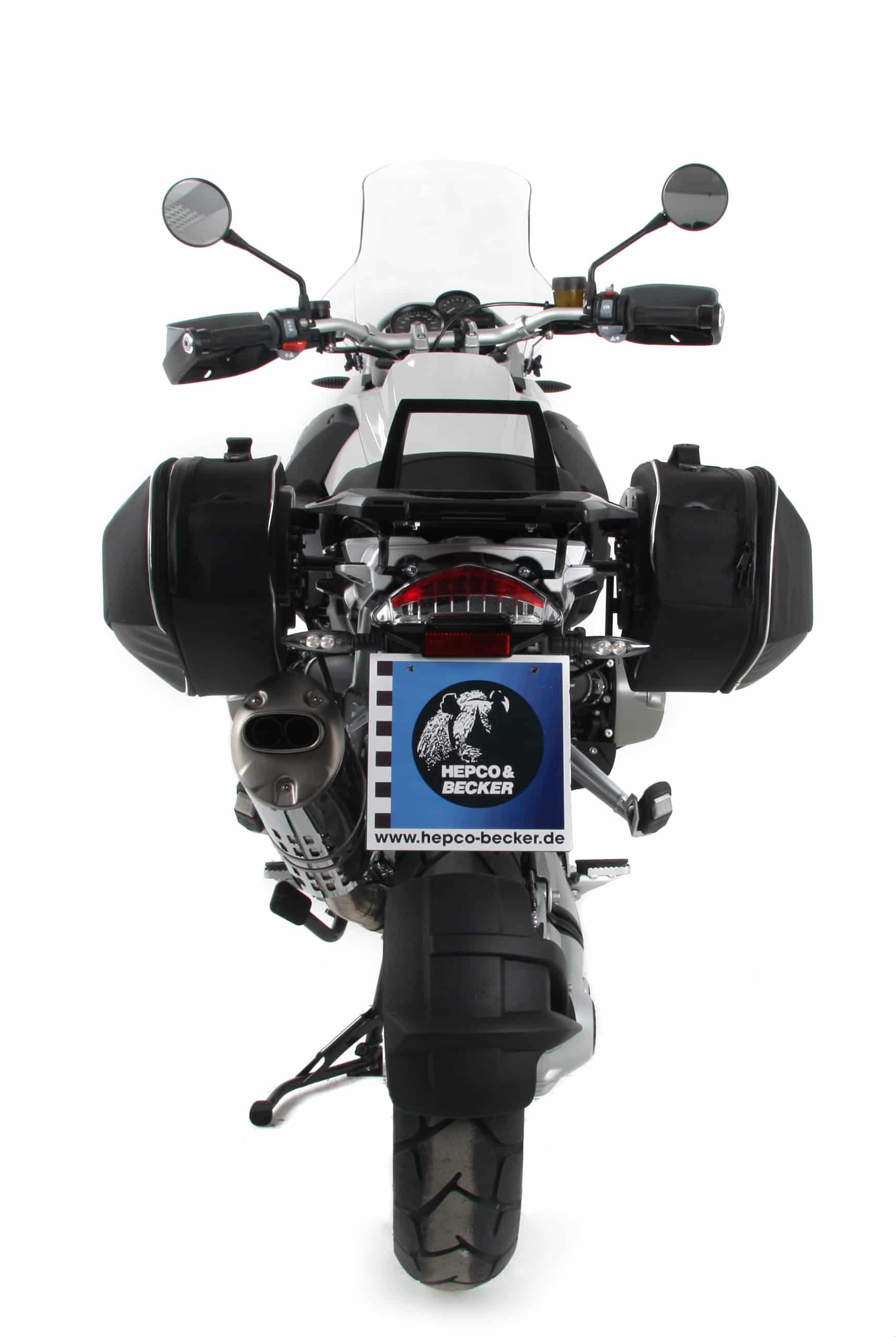 C-Bow zijdrager zwart voor BMW R 1200 GS (04-12) Hepco & Becker