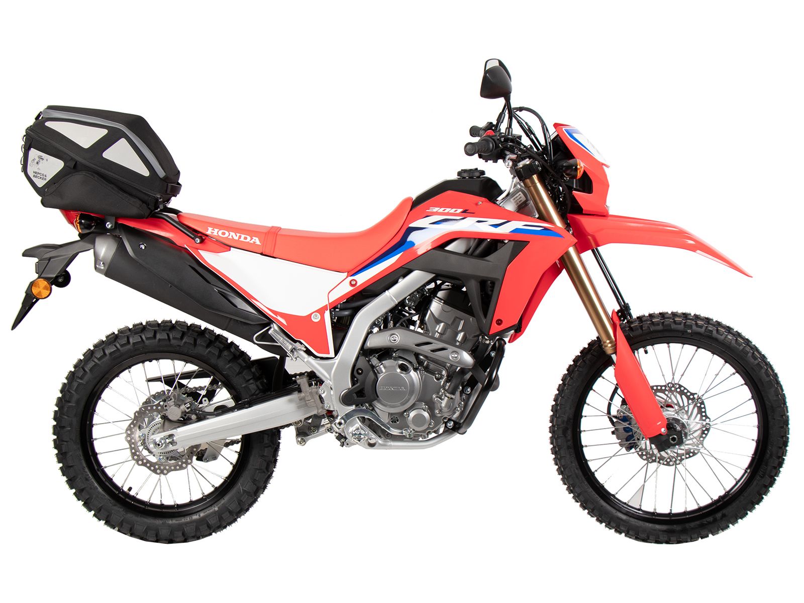Smartrack achterdrager zwart voor Honda CRF 300 L (21-) Hepco & Becker