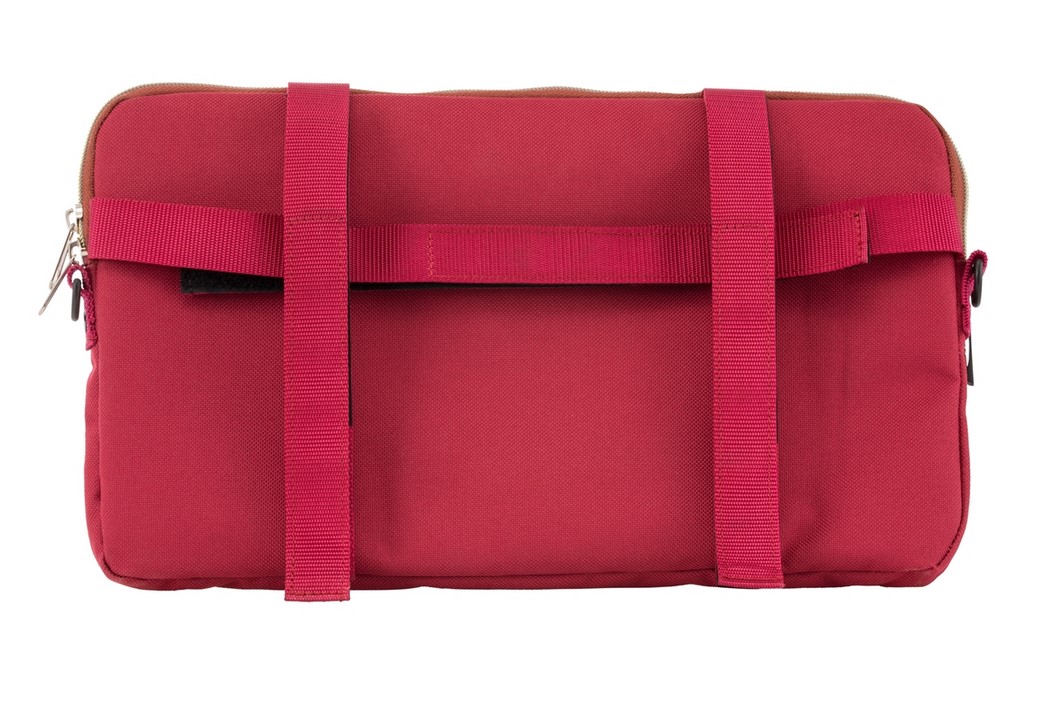 Classic"-tas voor bagageruimte/handschoenkastje Vespa - rood, nylon