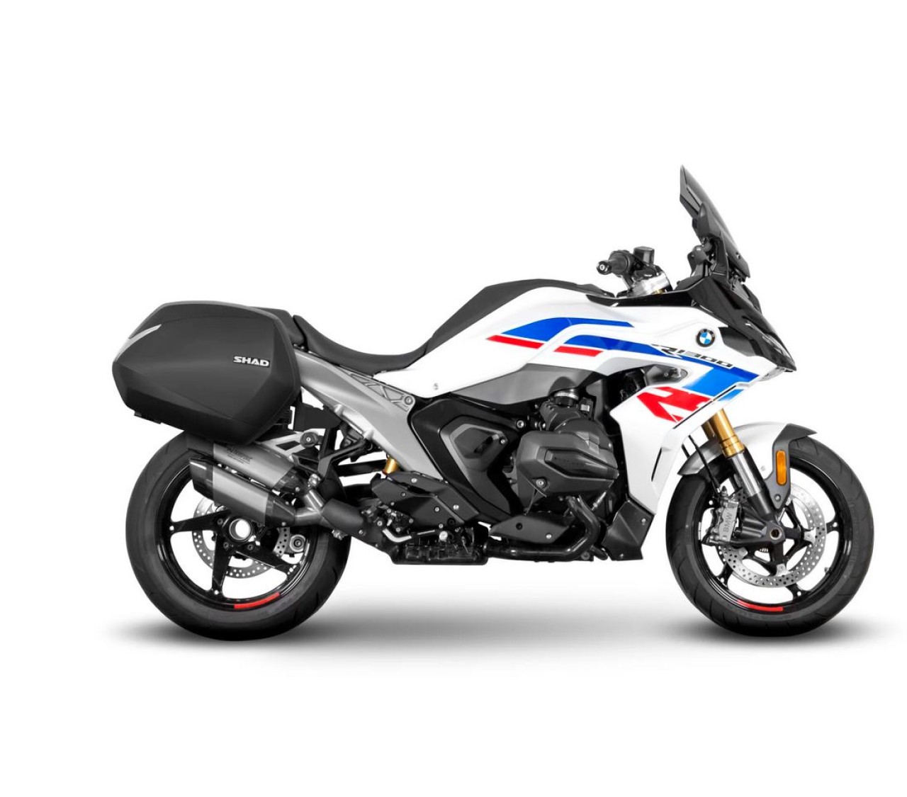 Shad zijkofferhouders 3P-systeem, zwart gelakt, voor BMW R 1300 R /RS (25-)